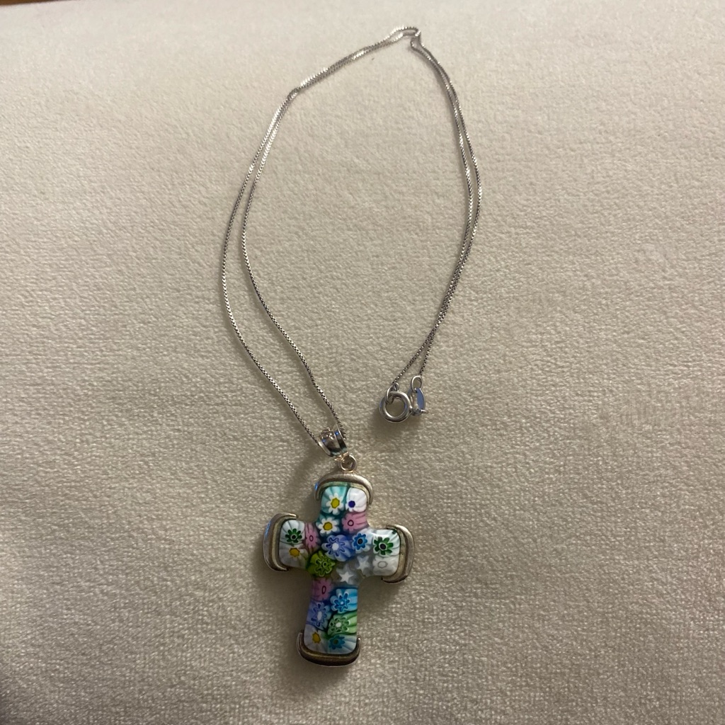 Millefiori Floral Necklace